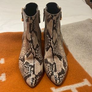 SALE! 50% Off! Cole Haan Snakeskin Booties